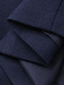 DAZY Girls (Small) Casual Solid Color Round Neck Sleeveless Fitted Jacket, Spring/Summer