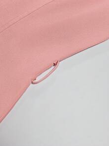 Franclia Women's Elegant Dusty Pink Sleeveless Button Dress With Belt,Summer Brunch Valentine's Day Style Collar Everyday Wear Business Commute - Pink - View 6