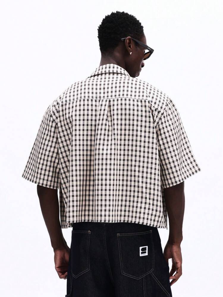 Check Shirt With Chest Pocket