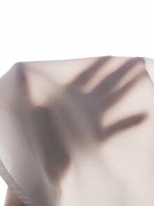 SHEIN White Digital Print Long Sleeve Chiffon Dress, Fashionable And Versatile - Multicolor - View 8