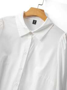 GlowEve CURVE Conjunto de 2 piezas de blusa de manga larga elegante y romántica con falda con forma de corazón para mujer - Multicolor - Ver 3
