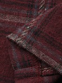 DAZY Men's Plaid Shirt And Long Pants Pajama Set, Spring/Autumn - Multicolor - View 7