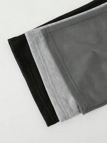 Sparklyn 3pcs/Set Girls Casual Loose Fit Letter Print Comfy Wide Leg Pants, Suitable For Spring/Autumn, Christmas