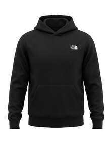 The North Face Raglan Nse Box Men's Hoodie Black - Black White - View 1
