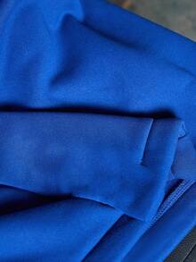 NEON BLANC 男士印花拉链长袖连帽开衫 - 藍色 - 查看 8