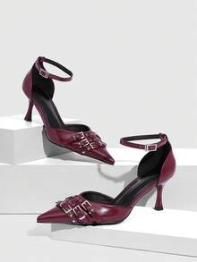 CUCCOO SZL Tacones para mujer - Burdeos - Ver 2