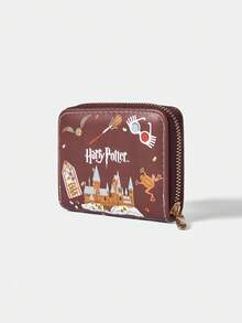 HARRY POTTER X SHEIN 1, Simple Zipper Coin Purse With Candy Dessert Pattern, Suitable For Women. - Multicolor 1 - View 2