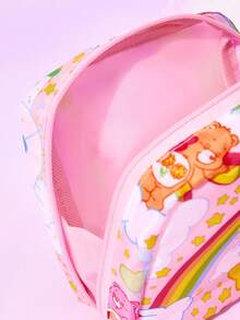 SHEIN X Care Bears 1pc Cartoon Pattern Printed Polyester Fiber Storage Bag, Can Be Used As A Feminine Hygiene Storage Bag, Digital Storage Bag, Small Item Storage Bag,Cheer Bear, Good Luck Bear, Funshine Bear, Share Bear, Love-A-Lot Bear - Multicolor - View 7