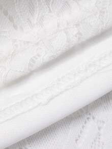 DAZY 女童（小号）V领蕾丝睡袍家居服