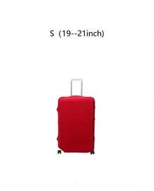 1/3pcs S/M/L/XL Elastic Luggage Cover Luggage Protective Cover Luggage Cover Storage Suitcase Cover Trolley Case Luggage Protective Dust Cover - Red - View 12