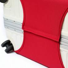 1/3pcs S/M/L/XL Elastic Luggage Cover Luggage Protective Cover Luggage Cover Storage Suitcase Cover Trolley Case Luggage Protective Dust Cover - Red - View 2