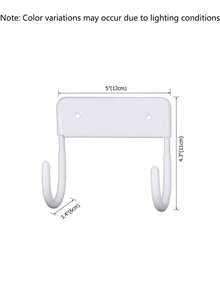 Móc treo bàn là, Giá treo bàn là, Móc treo bàn là, Móc treo bàn là bằng kim loại chịu lực Trang trí phòng tắm tại nhà Tổ chức phòng tắm Mùa hè trở lại trường - Nhiều màu - Xem 15