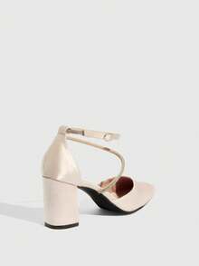 CUCCOO SZL 女士高跟鞋 - 杏色20 - 查看 3