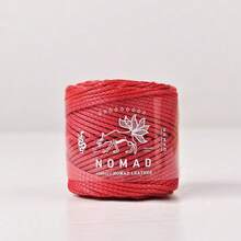1 pieza 130g Cuerda de cuero sintético de poliéster y algodón de 2MM, hilo de tejido con hecho a mano de 50m, para decoración de pulseras, collares y cuentas de forma cultural y lúdica - Multicolor - Ver 24