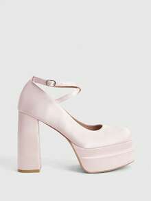 CUCCOO LuxiPop 女士高跟鞋 - 淺粉色 - 查看 1