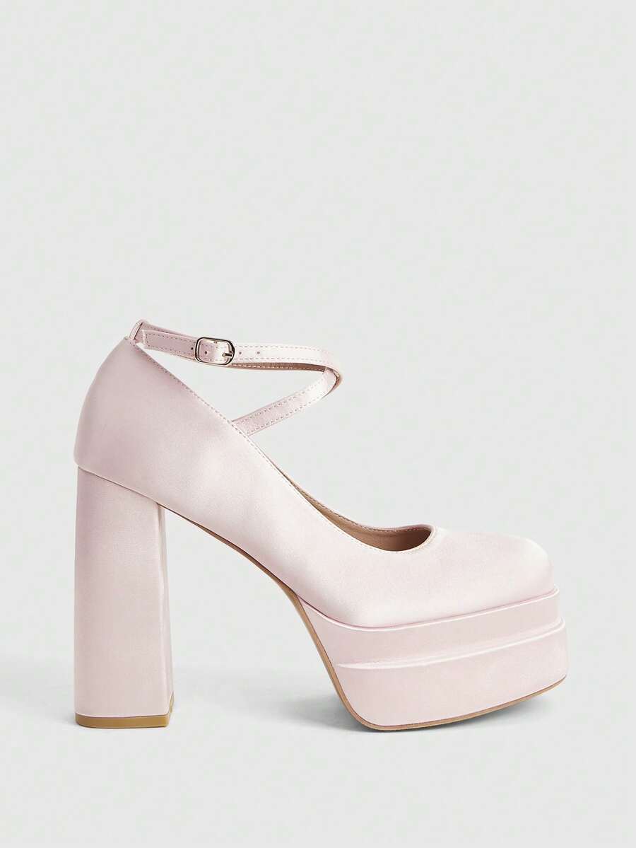 CUCCOO LuxiPop 女士高跟鞋 - 淺粉色 - 查看 1