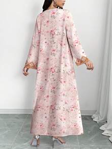 floral y geométrico de estilo árabe elegante, adecuado para primavera/verano - Multicolor 9 - Ver 8