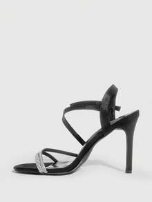 CUCCOO SZL Sandalias de gladiador para mujer - Negro - Ver 4