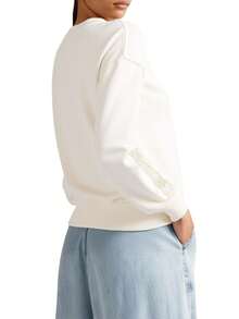 DKNY New York 89 Women's Sweatshirt Beige - 米色 - 查看 2