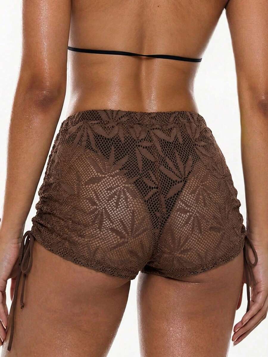 Oceva 2026 Spring/Summer Mesh Fabric Breathable Boxer Briefs, Suitable For Fashionable Influencer Style - Brown - View 1