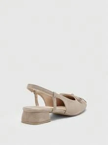 CUCCOO BIZCHIC Giày bệt nữ Gold Basis đa năng, thích hợp cho việc đi lại trong dịp Giáng sinh. - Hạnh nhân - Xem 9