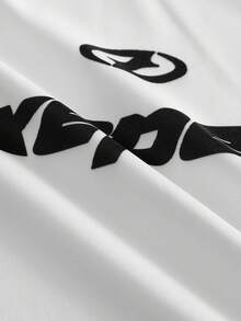 AXEPEAK Áo polo nam tay ngắn phối màu in chữ, kiểu dáng thường ngày, đa năng. - Nhiều màu - Xem 4