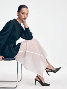 Mnmlis Women Shoes Valentine's Day - Graphite Black - View 2