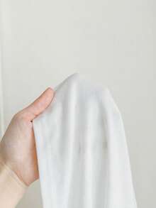 SHEIN 少女可爱3D蝴蝶结白色T恤，休闲百搭，适合各种场合 - 白色 - 查看 6