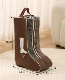 1pc Horse Boot Special Bag Equestrian Supplies Special Boot Bag Equestrian Bag Equestrian Boot Storage Bag - Black - View 3