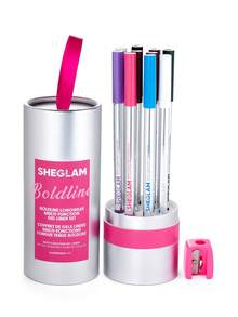 SHEGLAM Boldline Kit De Delineador Em Gel Multifuncional De Longa DuraçãO Kohl Kajal Marca Beleza Maquiagem Maquiagens CosméTico Para Mulheres E Garotas Perfeito Para Outono E Inverno Ideal Para Y2K Moda Elegante Adequado Para AniversáRio Dia Das MãEs Carnaval Prenda Festa De Pronto Melhor Cor - Multicolorido - Visão 10