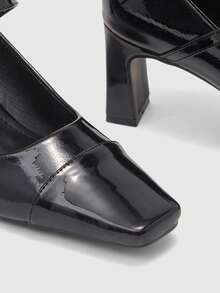 CUCCOO BIZCHIC Women's High-Heeled Shoes Valentine's Day - Black - View 4