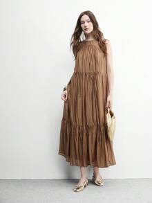 CUCCOO BIZCHIC Zapatos planos versátiles para ir al trabajo, de base dorada, para Navidad - Oro rosa - Ver 6