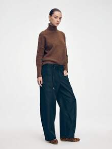 Mnmlis Bailarinas de estampado de leopardo versátiles y casuales para uso diario - Marrón - Ver 5