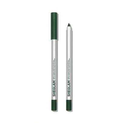 SHEGLAM Boldline Longwear Multi-Function Gel Liner-Metallic Green Kohl Kajal Henna Brand Beauty Makeup Face Paint Cosmetic For Women Girls Perfect For Spring Summer Ideal For Y2K Fancy Fashion Suitable For Birthday Mother'S Day Gift Rave Party Ready Best Color
