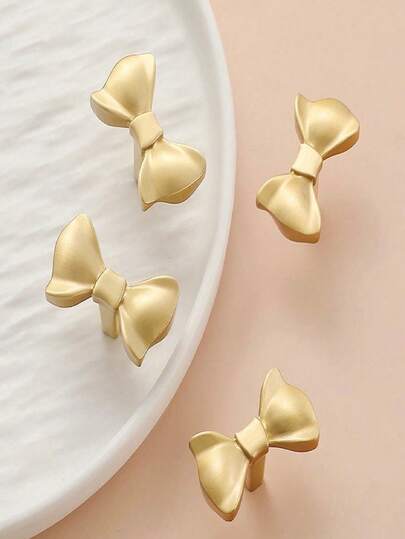 Elegant mässingshandtag i rosett - Modernt skåpdörrhandtag, lämpligt för heminredning, lämpligt för skåp- och låddörrhandtag