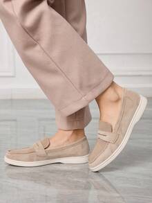 Sleekvia Mocassins plats confortables et décontractés pour femmes, polyvalents pour un port quotidien