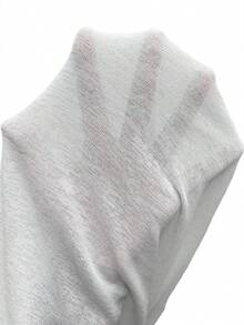 GlowEve 女士春夏新款优雅法式简约白色刺绣休闲宽松圆领长袖T恤，适合日常穿着。这款长袖T恤是女士长袖上衣的理想之选，白色刺绣上衣，休闲百搭，男女皆宜。 - 白色 - 查看 7