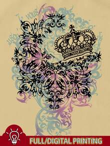 Glimmora Women's Crown Print Casual Versatile Camisole - Multicolor - View 5