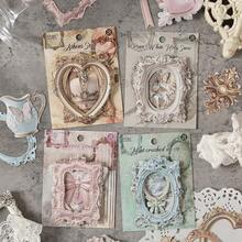 1Pc Die-Cut European Style Stickers Journal Scrapbooking Supplies Kids Sticker Packs Cross-Border Craft Stickers - Green - View 2