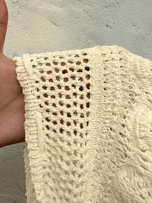 Sunnyshic Váy len nữ - Màu vàng - Xem 8