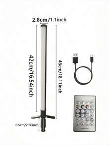 1 USB Smart LED Corner Floor Lamp RGB Multi Color Atmosphere Light For Game Room Dance Party Living Room Bedroom Gaming Decor Modern Essential Home Accessory - Multicolor - View 10