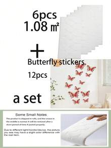 3D立体自粘XPE泡沫墙纸，防水防潮仿皮纹理，床头防撞软包自粘墙贴，可重复使用和裁剪，适用于卧室和客厅墙面装饰，具有隔音和加厚墙面的功能。 - 彩色 - 查看 2