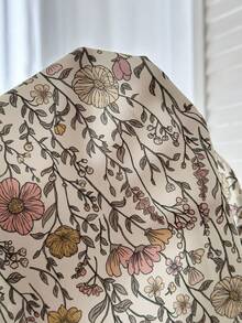 LMoss Kids LMoss A 小碎花洋裝配彼得潘領，適合年輕女孩，休閒時尚，適用於春夏季 - 彩色 - 查看 6