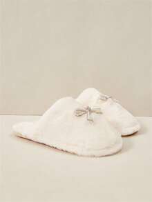 Cuccoo Women Home Slippers Valentine's Day - White - View 3