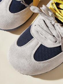 CUCCOO EASI Giày thể thao nữ buộc dây, thoải mái, đa năng cho mặc hàng ngày. - Màu vàng - Xem 4