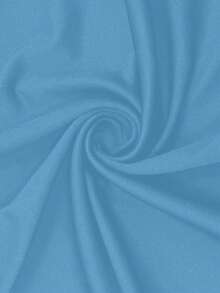 Sweetra 1 chiếc đầm maxi dài màu trơn dáng đuôi cá cổ yếm thanh lịch dành cho nữ. - cái hồ màu xanh - Xem 4