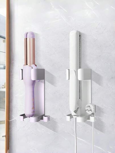 1 / 2 / 3 chiếc Giá đựng dụng cụ làm tóc treo tường dung tích lớn, tiết kiệm không gian, thiết kế hiện đại, dùng cho máy uốn tóc, máy sấy tóc, máy duỗi tóc, lược, nhà tắm, phòng ngủ, bằng nhựa, sử dụng được quanh năm, giá đựng phụ kiện làm đẹp, dụng cụ tạo kiểu tóc, kệ treo tường phòng tắm, phòng ngủ, trang trí nhà cửa.
