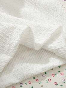 Souflis Souflis 2pcs/Set Baby Girl Spring&Summer Casual Style Bowknot-Shape Embroidery Sleeveless Top&Short Pleated Skirt - Multicolor - View 8