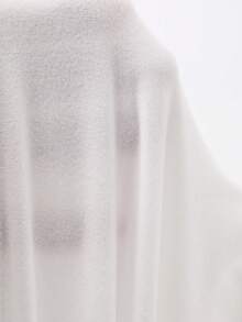 DAZY 女士深V领修身吊带背心，优雅款式，适合度假穿着 - 白色 - 查看 8