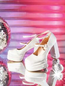 CUCCOO LuxiPop 女士高跟鞋 - 杏色 - 查看 5